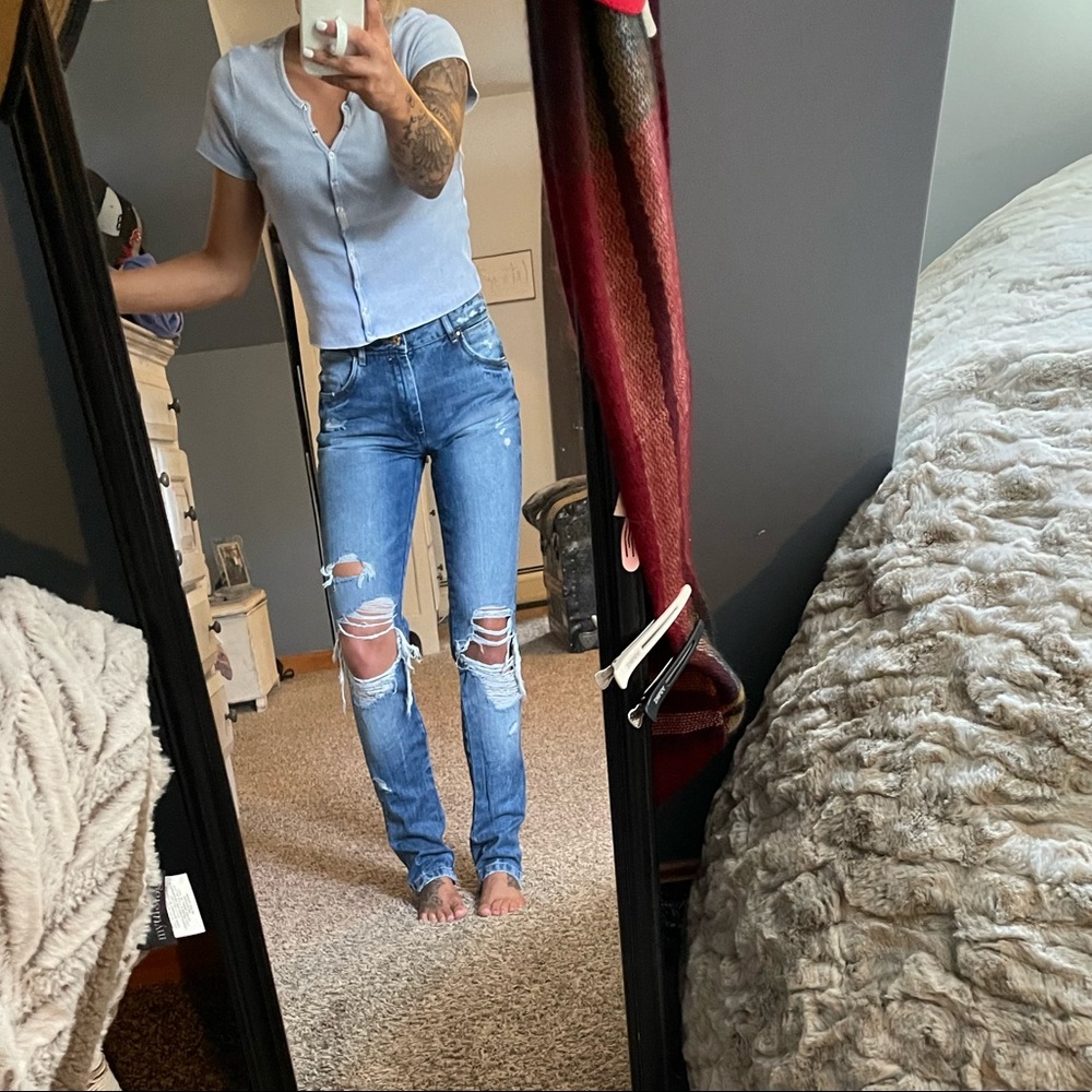 Zara jeans!